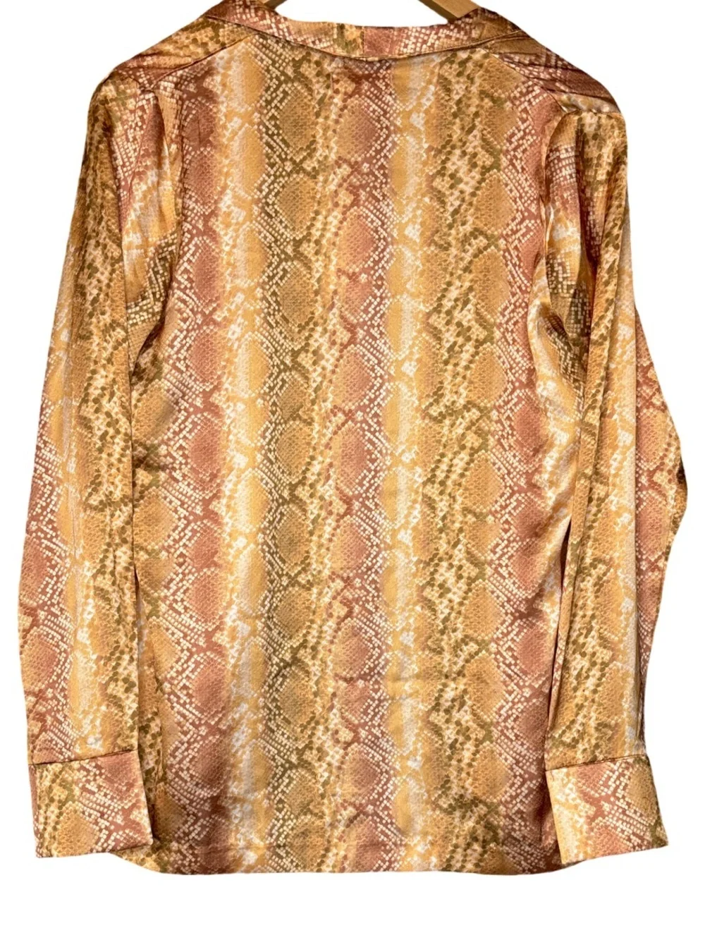 Beach Riot Snake-Print Blazer NWT - Medium Tan Cream